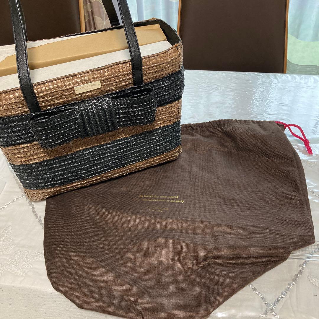 ケイトスペード　カゴバッグ