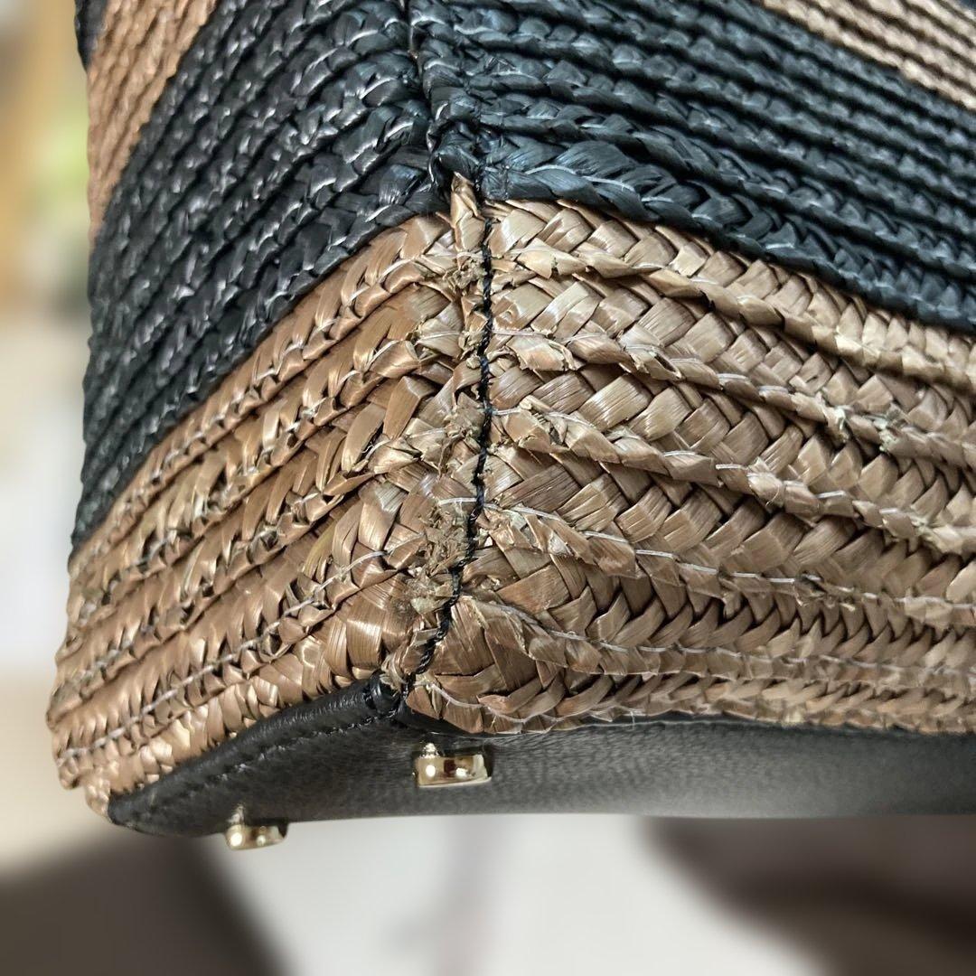 ケイトスペード　カゴバッグ