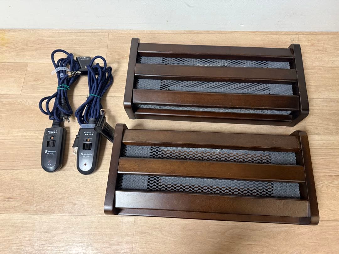 フットヒーター 2台セット動作確認済み