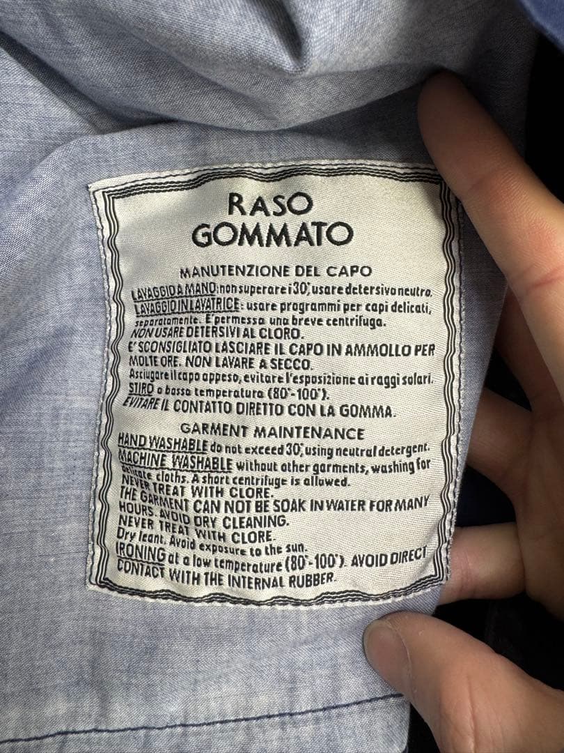 STONE  90s raso gommato d-ring 本人期