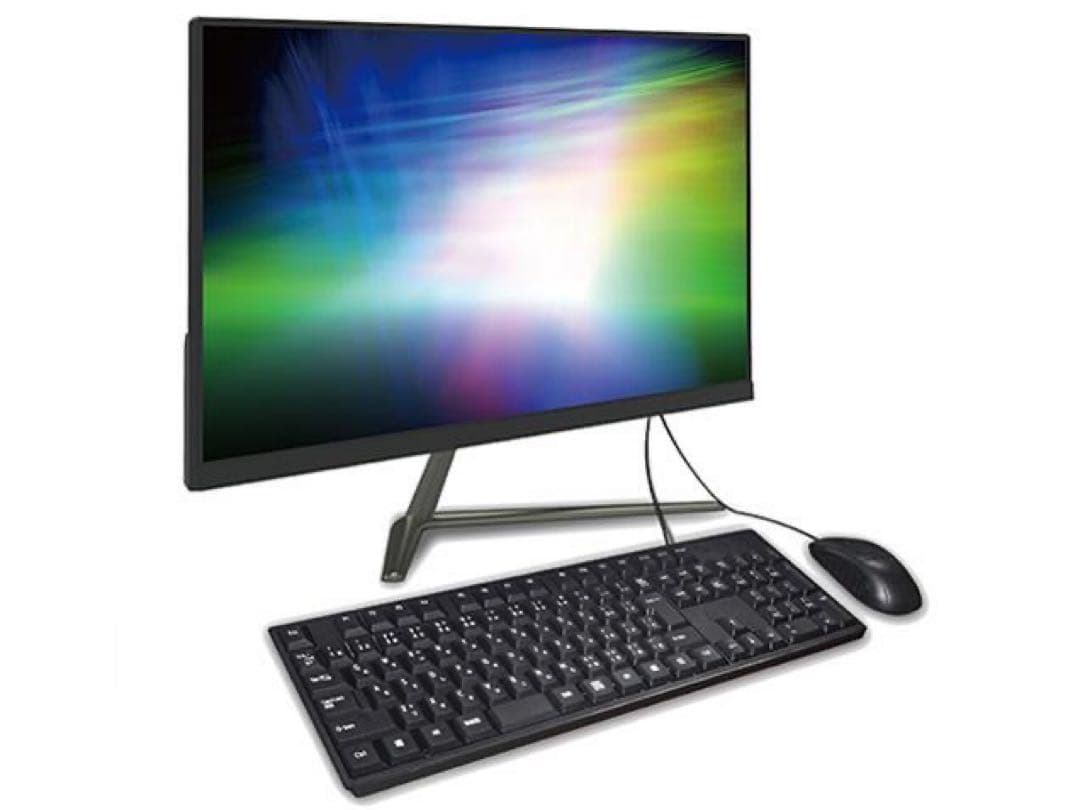 【新品・未開封】21.5型液晶一体型PC KAD215AIO-BK