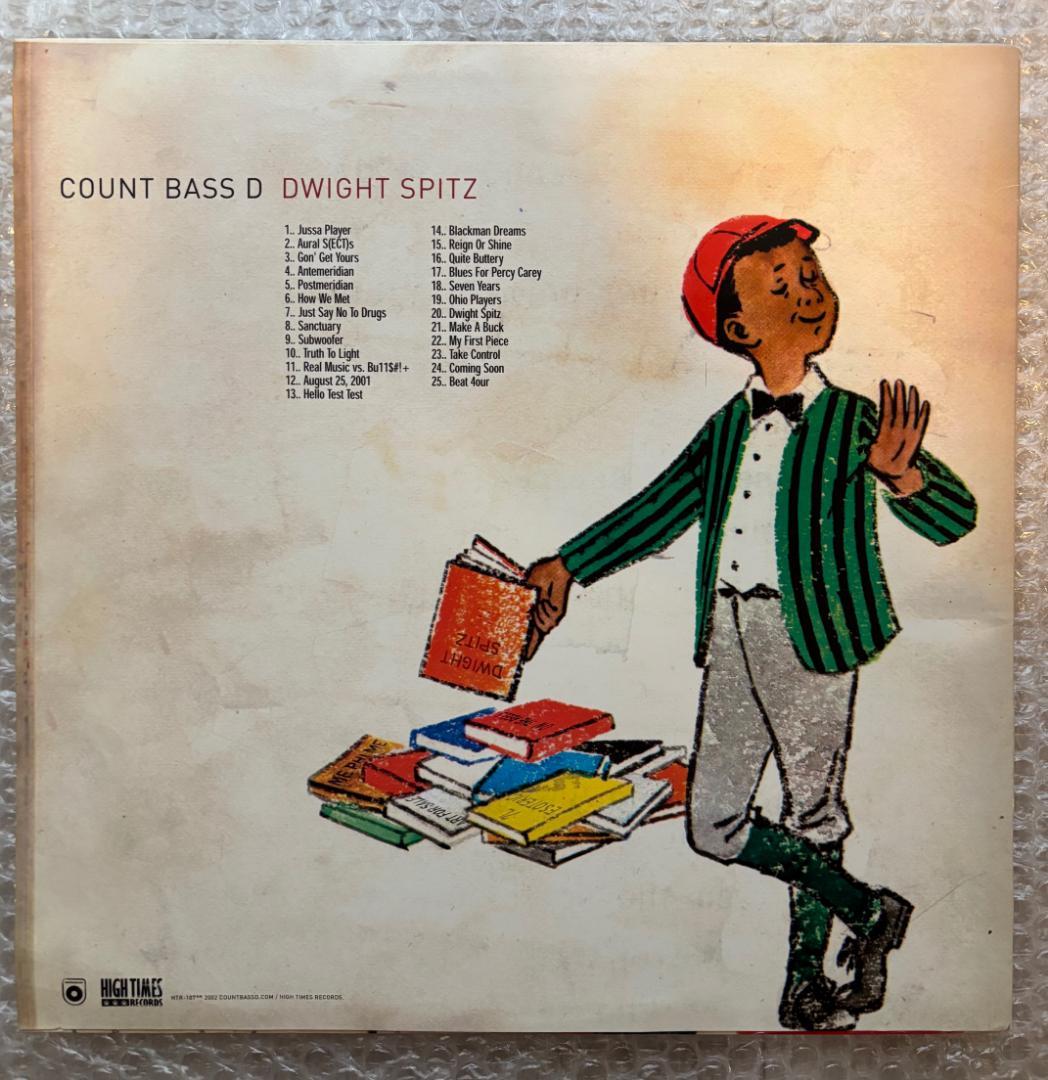 【Count Bass D】Dwight Spitz LP2枚組オリジナル