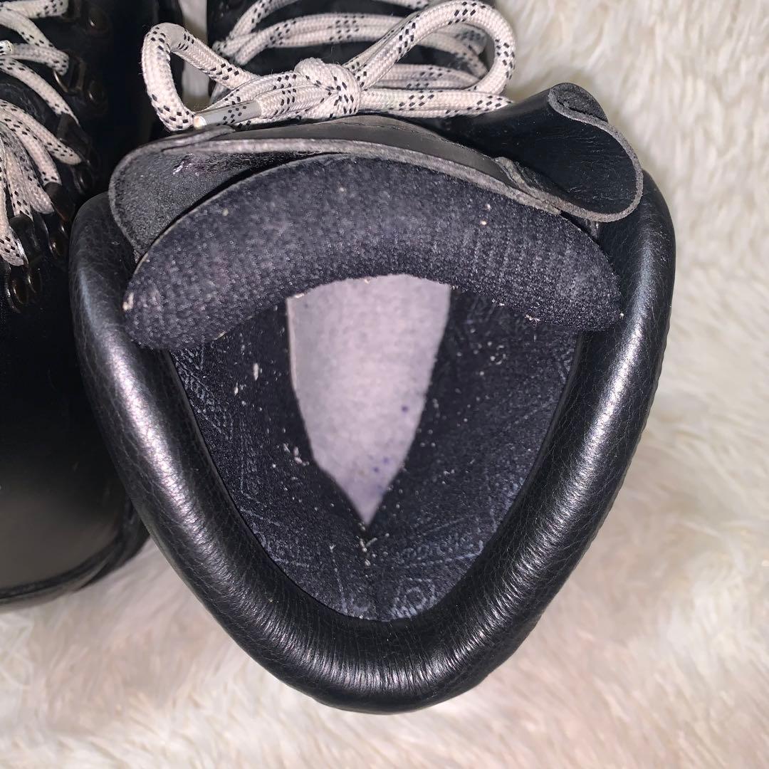 【極美品】SCARPA テレマークブーツ 75mm 3ピン 黒 25cm