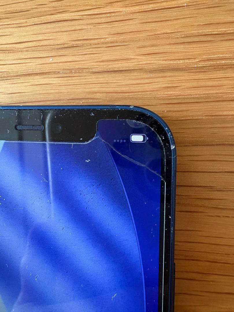 Apple iPhone 12 ブルー　初期化済　本体のみ　SIMロック解除済