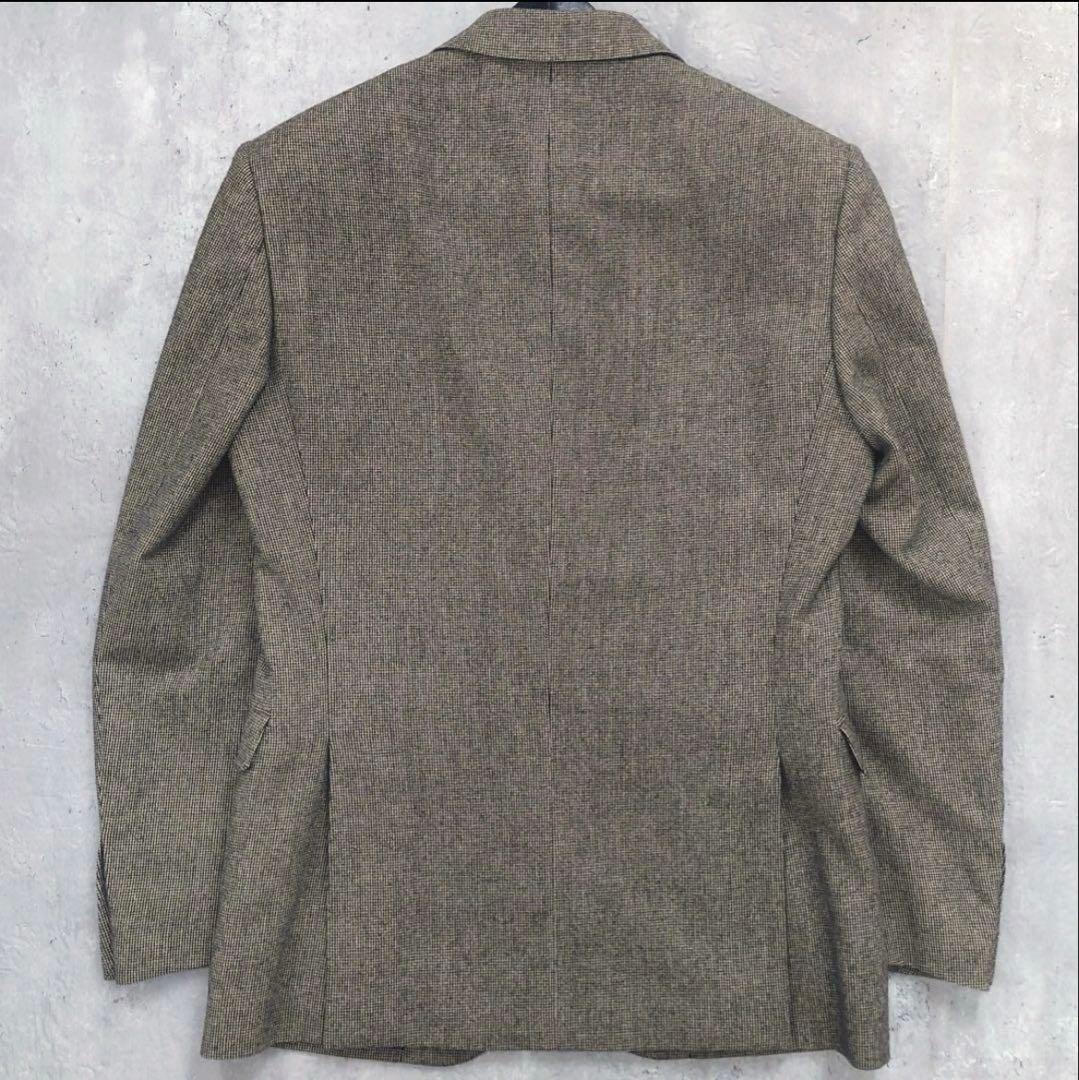 ポロラルフローレン 現行タグ ウールフランネルジャケット 千鳥 イタリア製