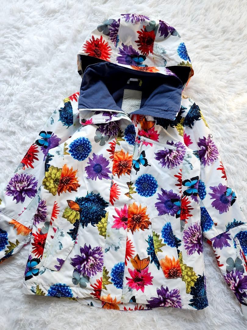 ROXY　蜷川実花　コラボ　花柄　スノボジャケット