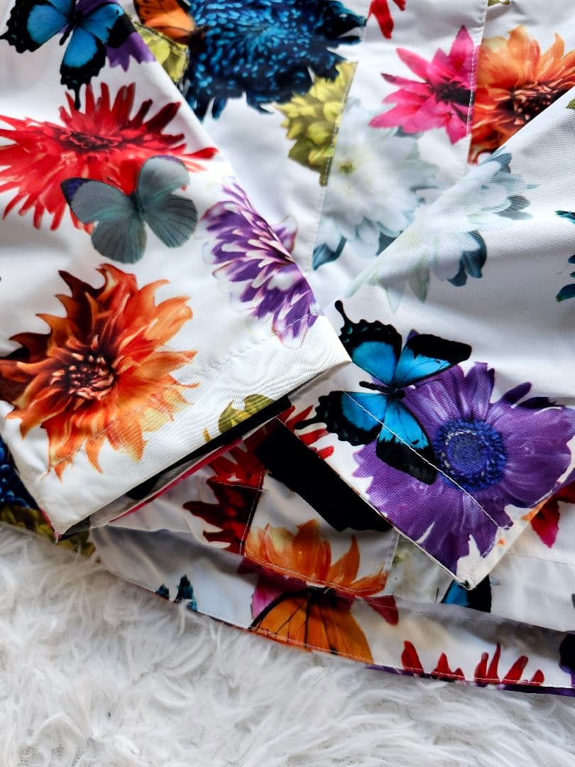 ROXY　蜷川実花　コラボ　花柄　スノボジャケット