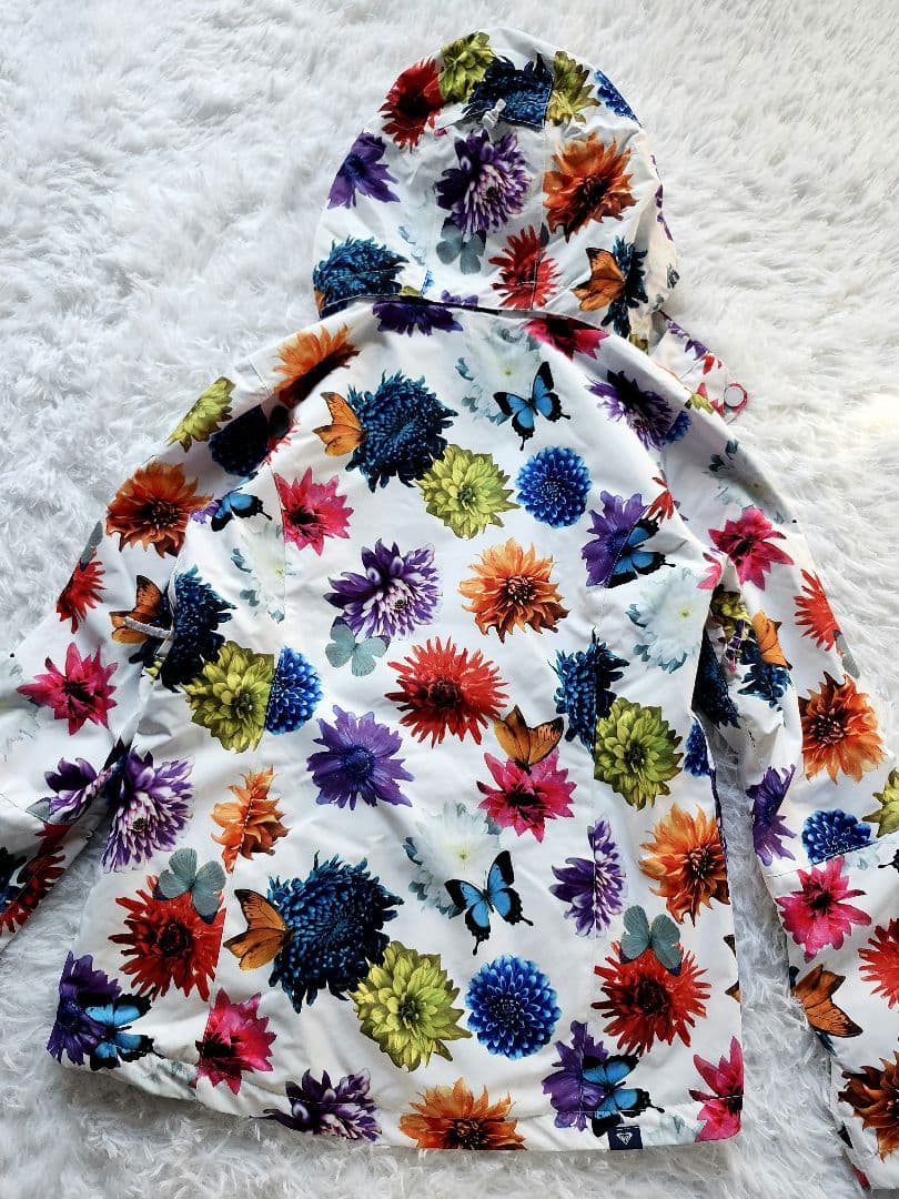 ROXY　蜷川実花　コラボ　花柄　スノボジャケット
