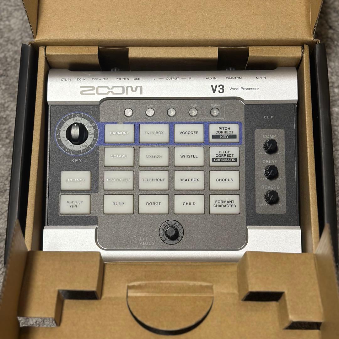 ZOOM V3 ボーカルプロセッサー