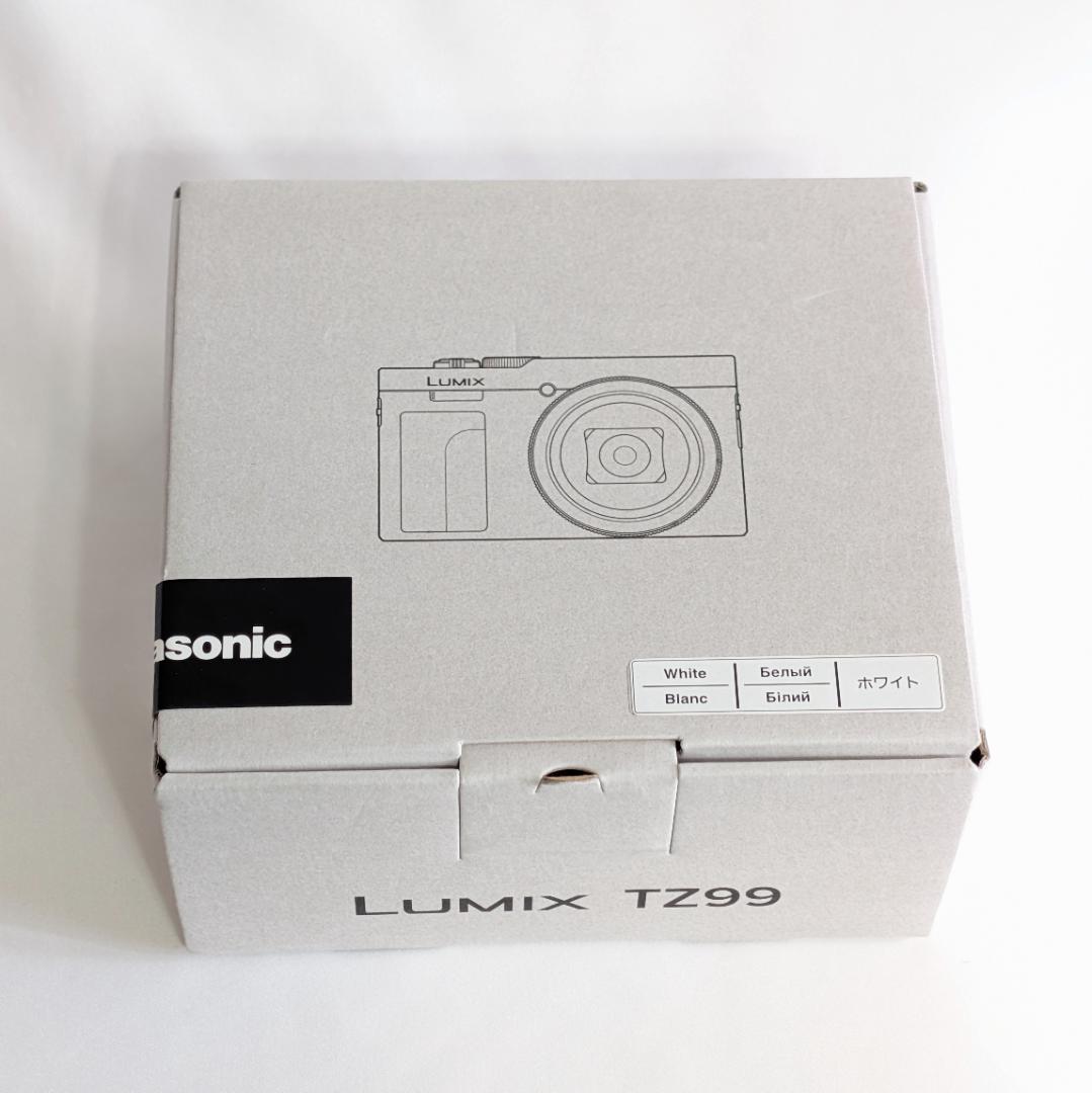 【新品/未開封】Panasonic LUMIX DC-TZ99-W ホワイト