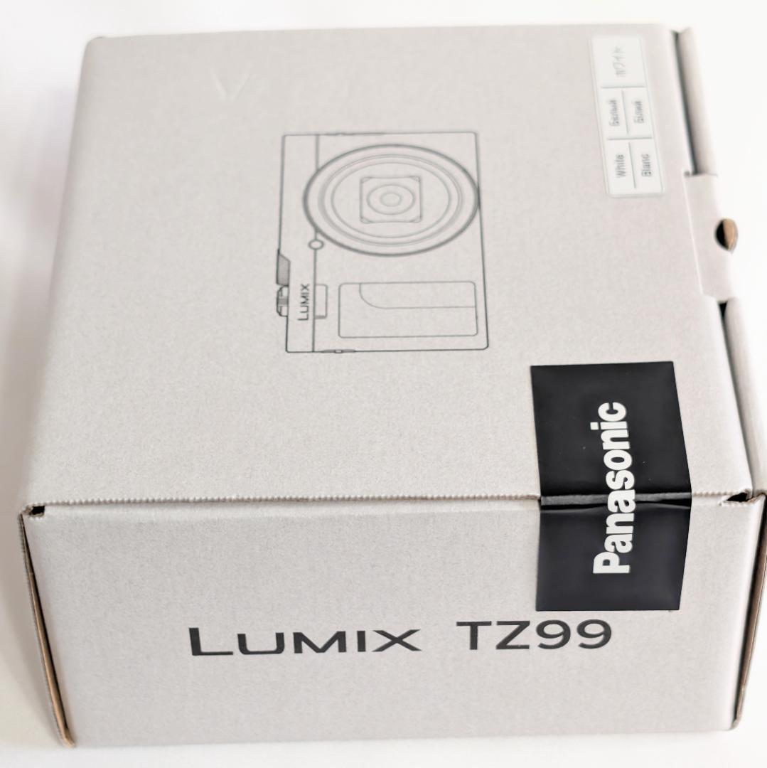 【新品/未開封】Panasonic LUMIX DC-TZ99-W ホワイト
