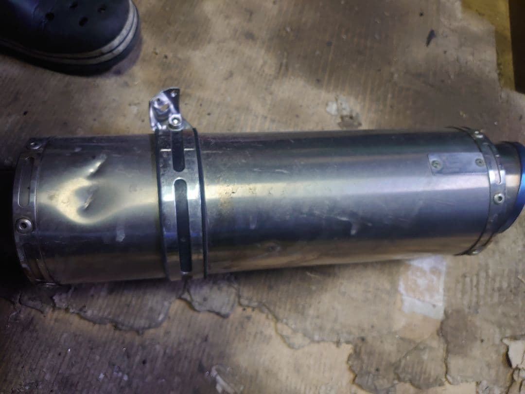 ニンジャ忍者NINJA 400R 用 OVER オーバー製スリップオンマフラー