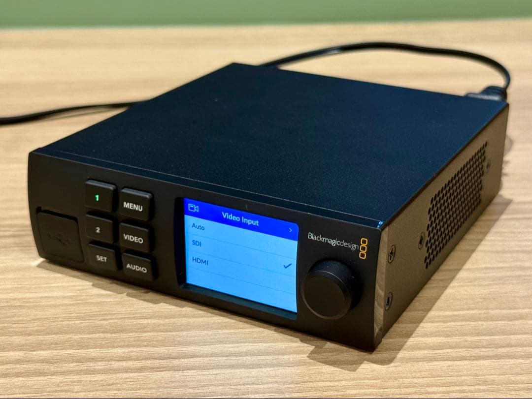 Blackmagic Design Web Presenter ACケーブル付き