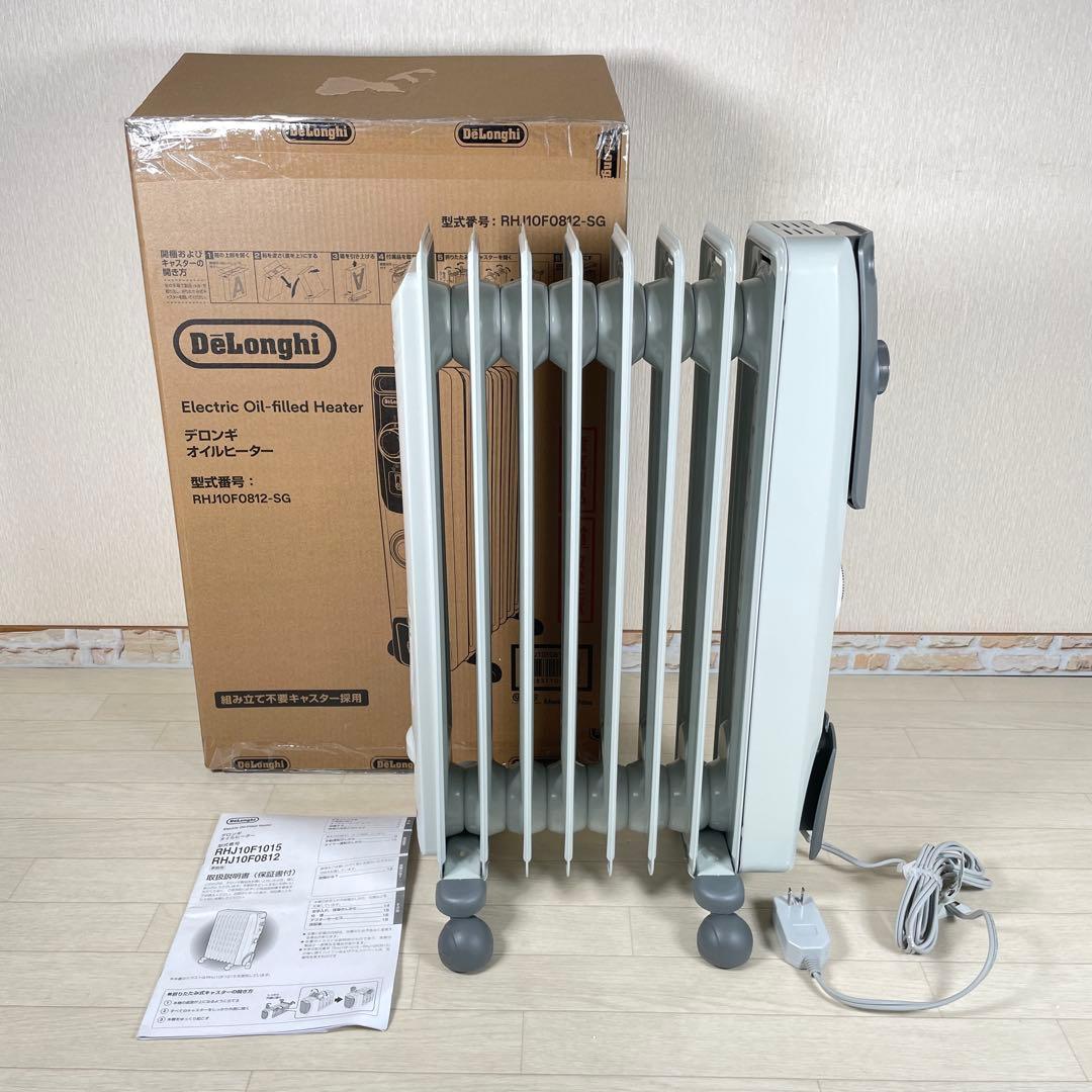 デロンギ　DeLonghi オイルヒーター RHJ10F0812-SG 暖房器具