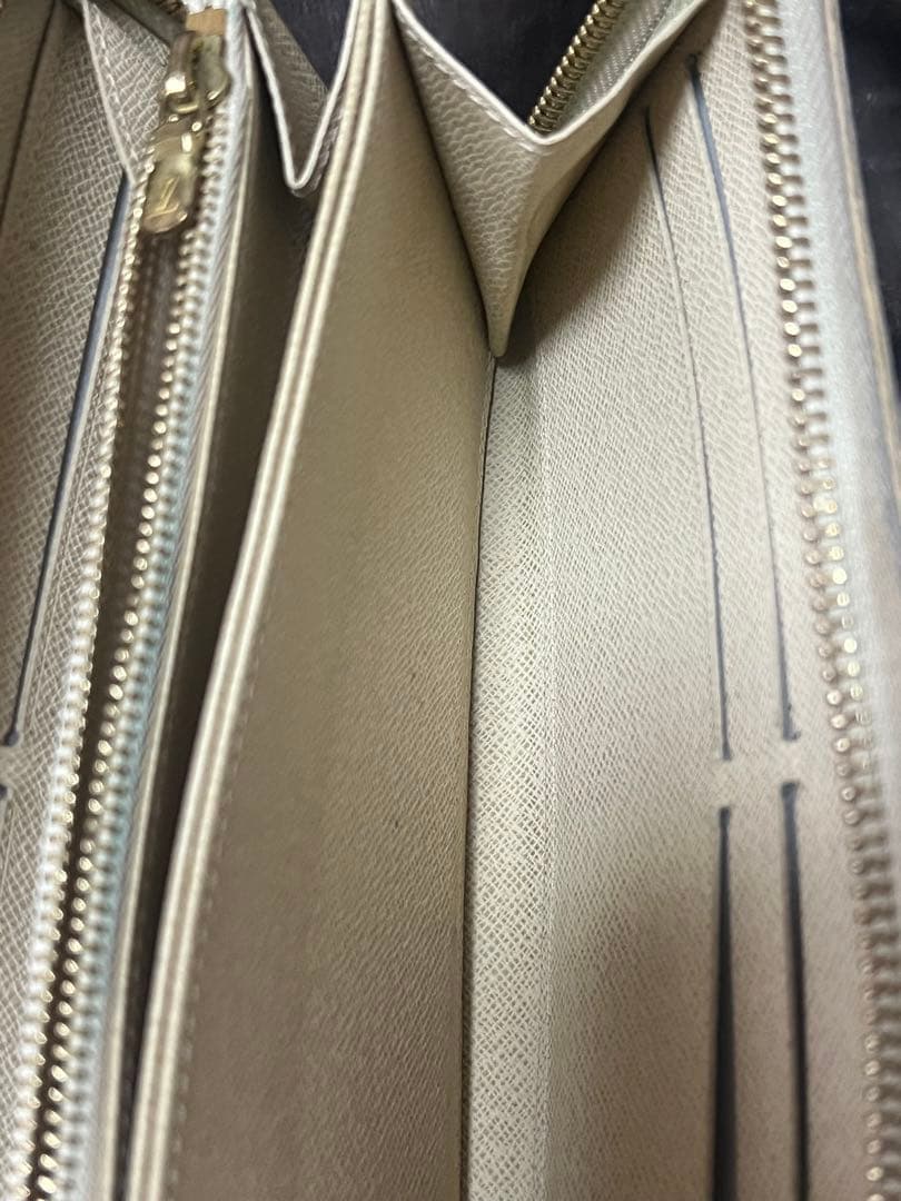 ルイヴィトン　長財布　ダミエ　ジッピーウォレット