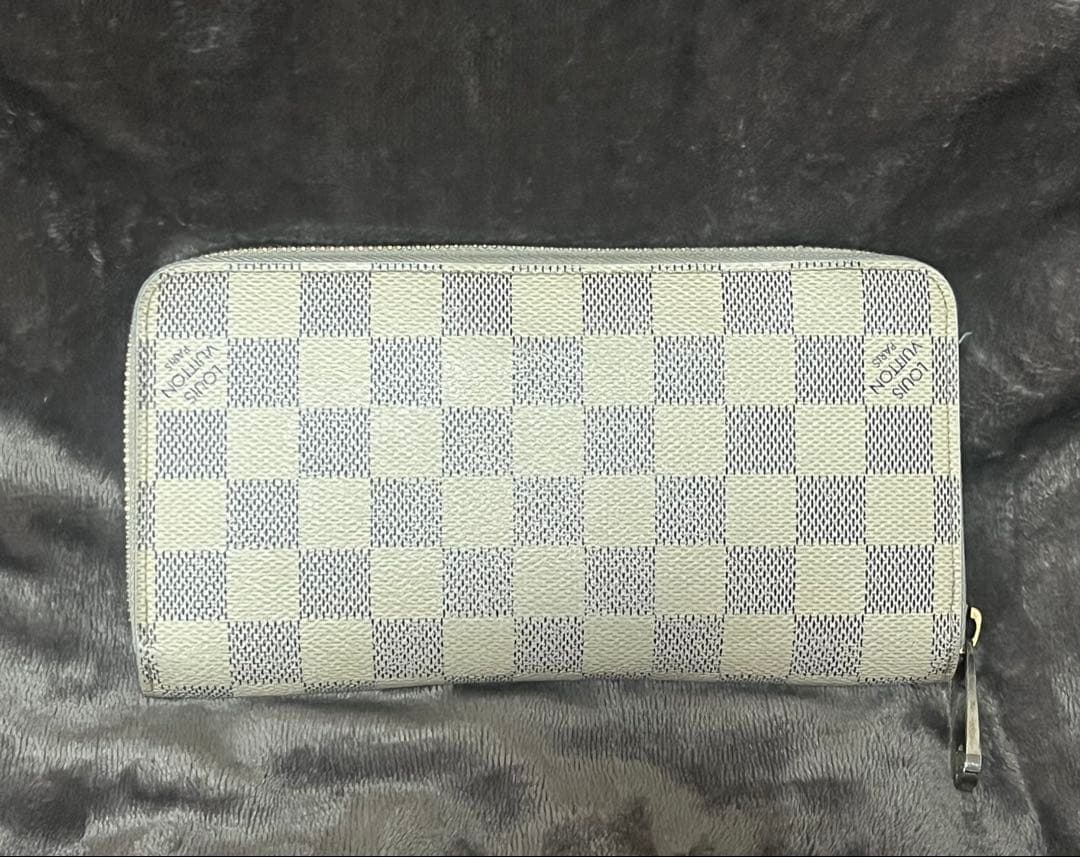 ルイヴィトン　長財布　ダミエ　ジッピーウォレット