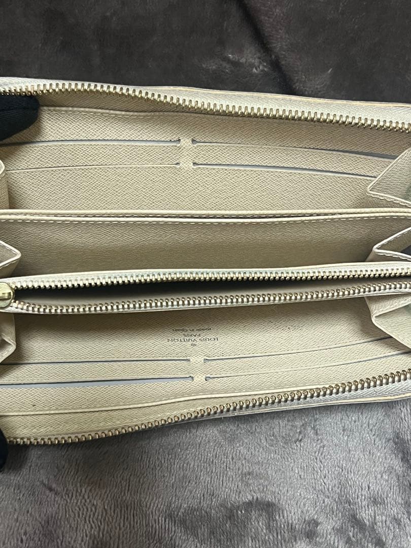 ルイヴィトン　長財布　ダミエ　ジッピーウォレット