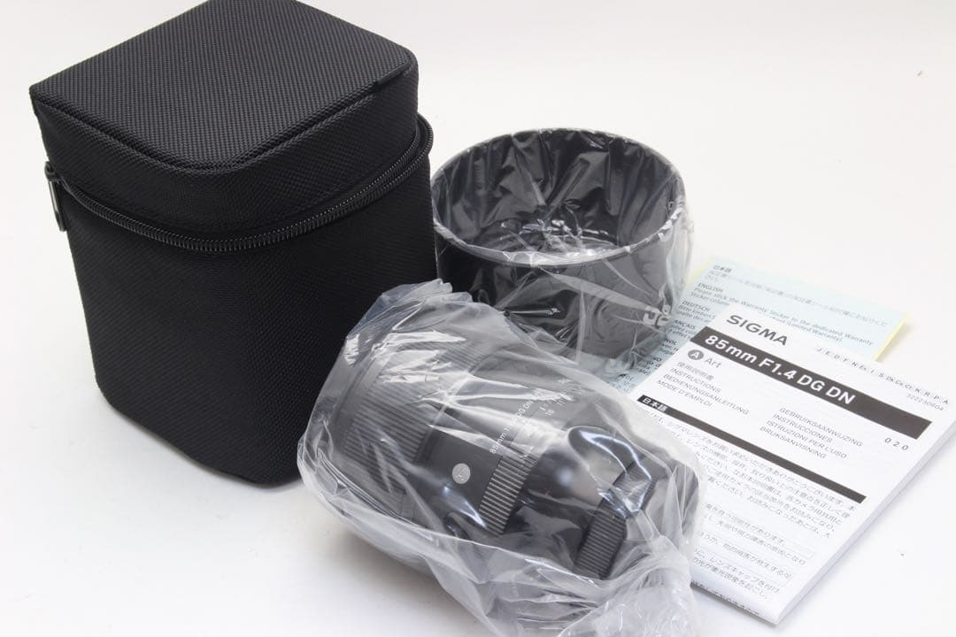 未使用 SIGMA シグマ Art 85mm F1.4 DG DN SONY E