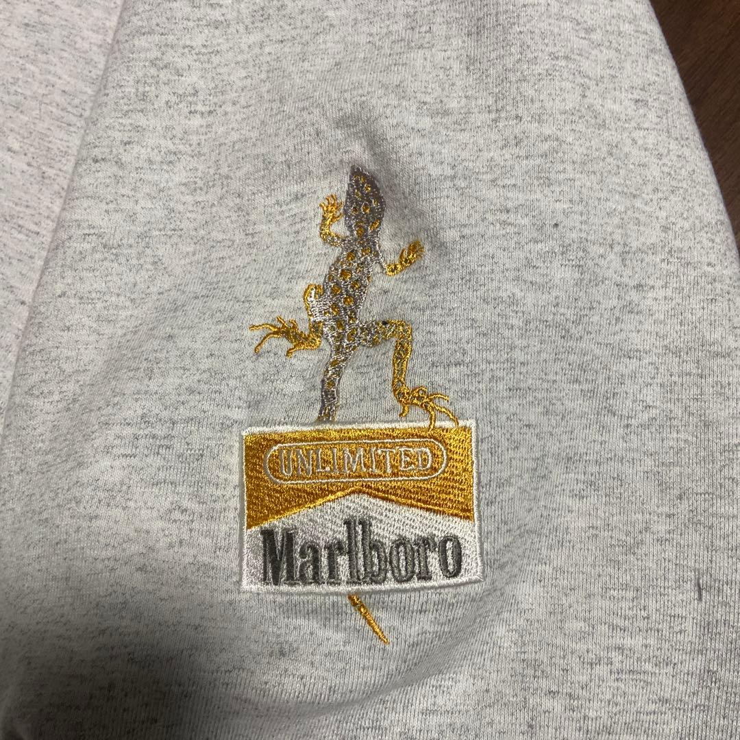 【Marlboro】マルボロスウェット リザード lizard 金マル ゴールド