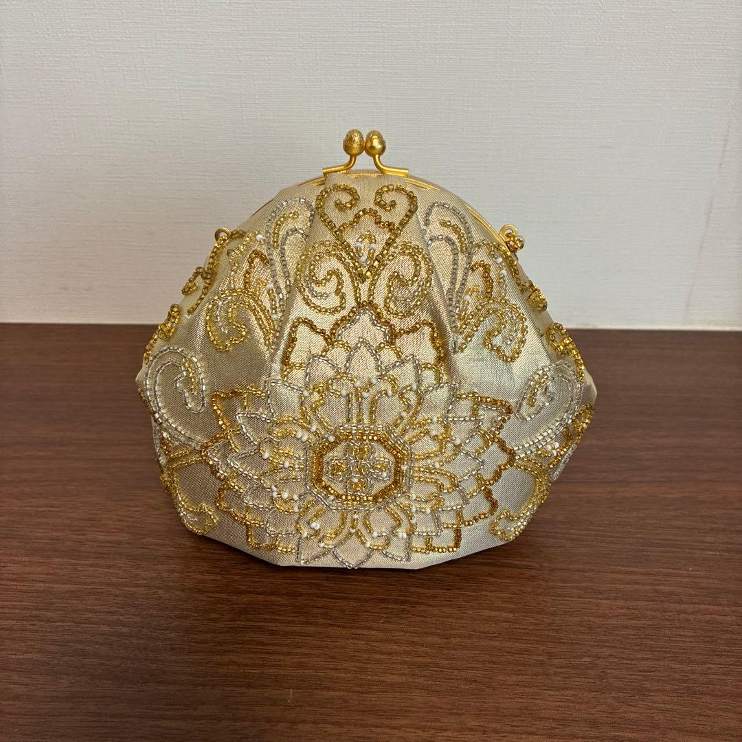 ビーズ刺繍バッグ