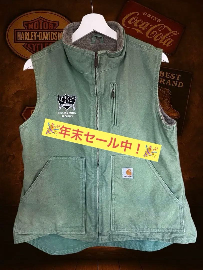 【年末セール中！】Carhartt 中綿 ワークベスト