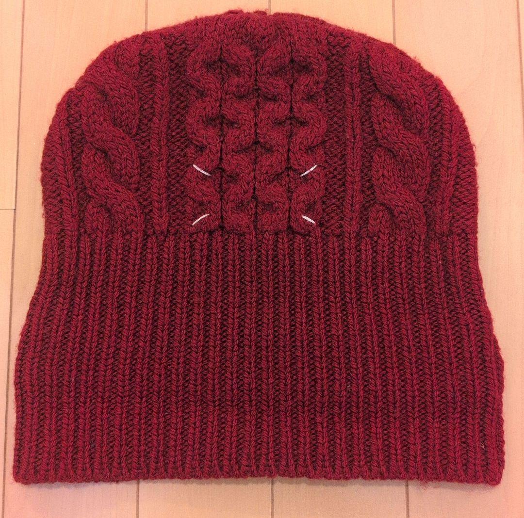 MAISON MARTIN MARGIELA マルタンマルジェラニットキャップ赤