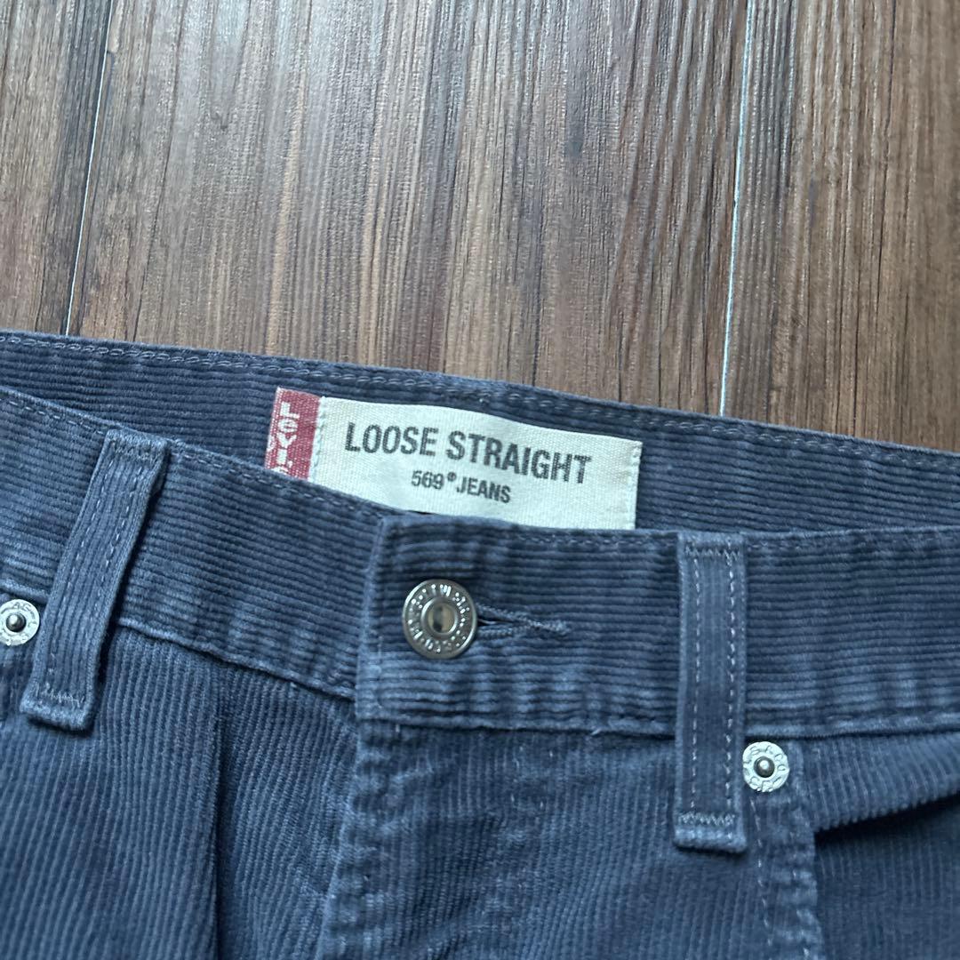 levi's569 00s コーデュロイルーズパンツ　w33 メキシコ製