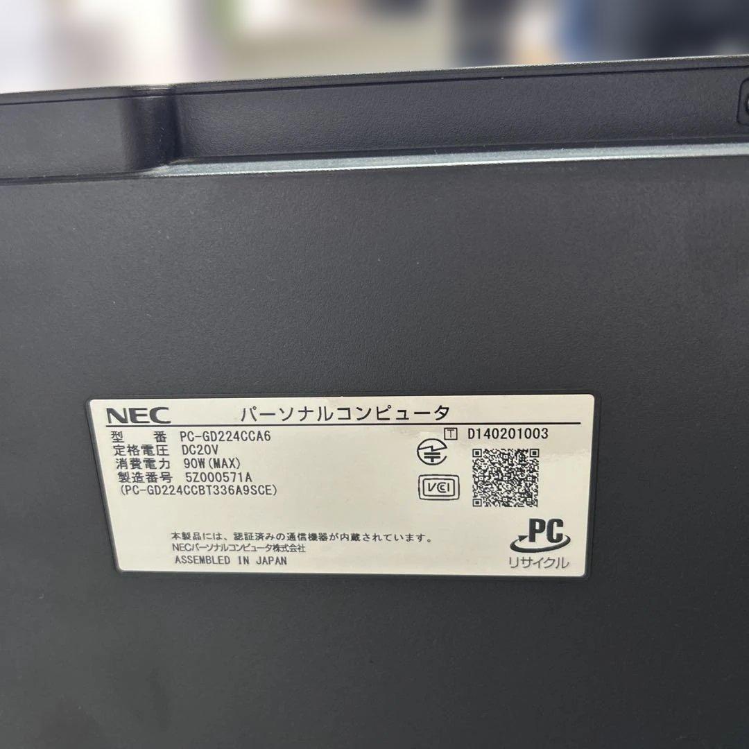 NEC デスクトップPC PC-GD224CCA6