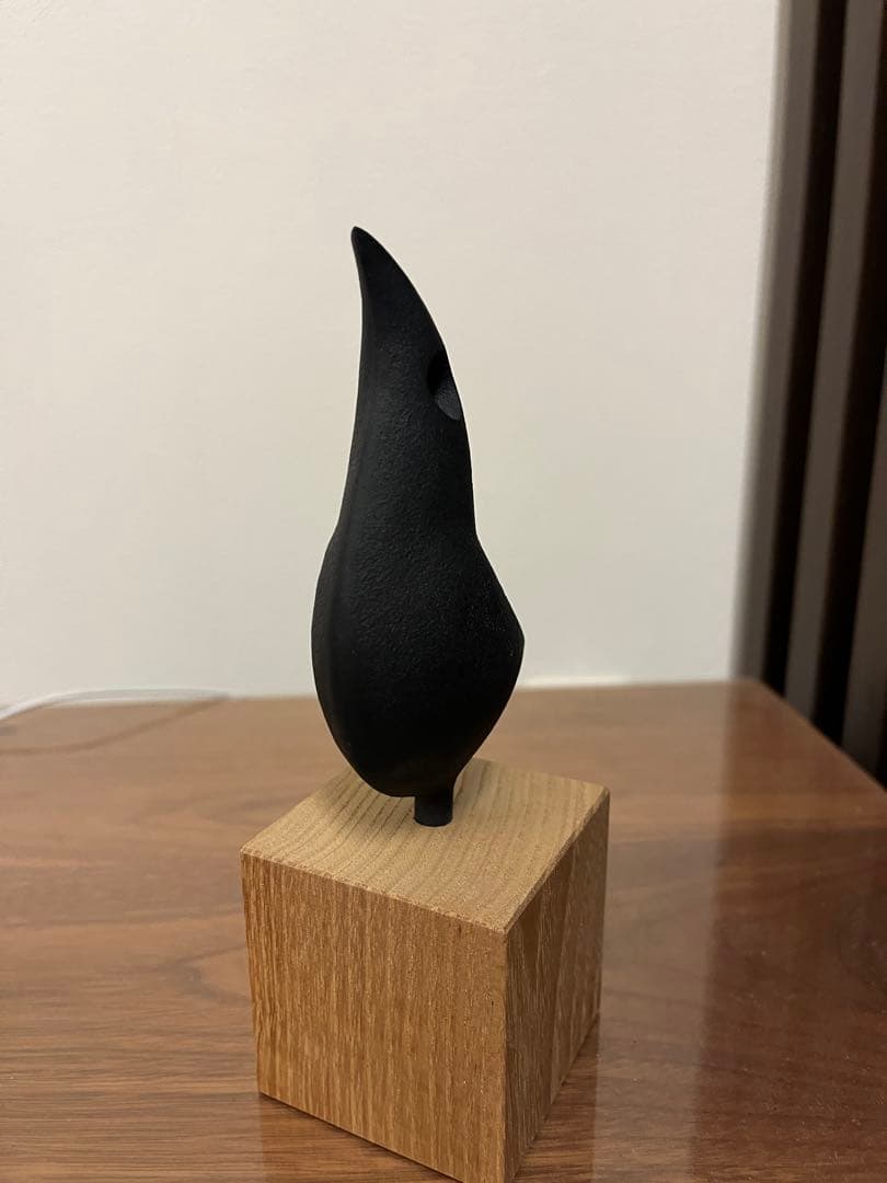 ■釜定 南部鉄器★オーナメント2点セット★魚と鳥★オブジェ★宮伸穂