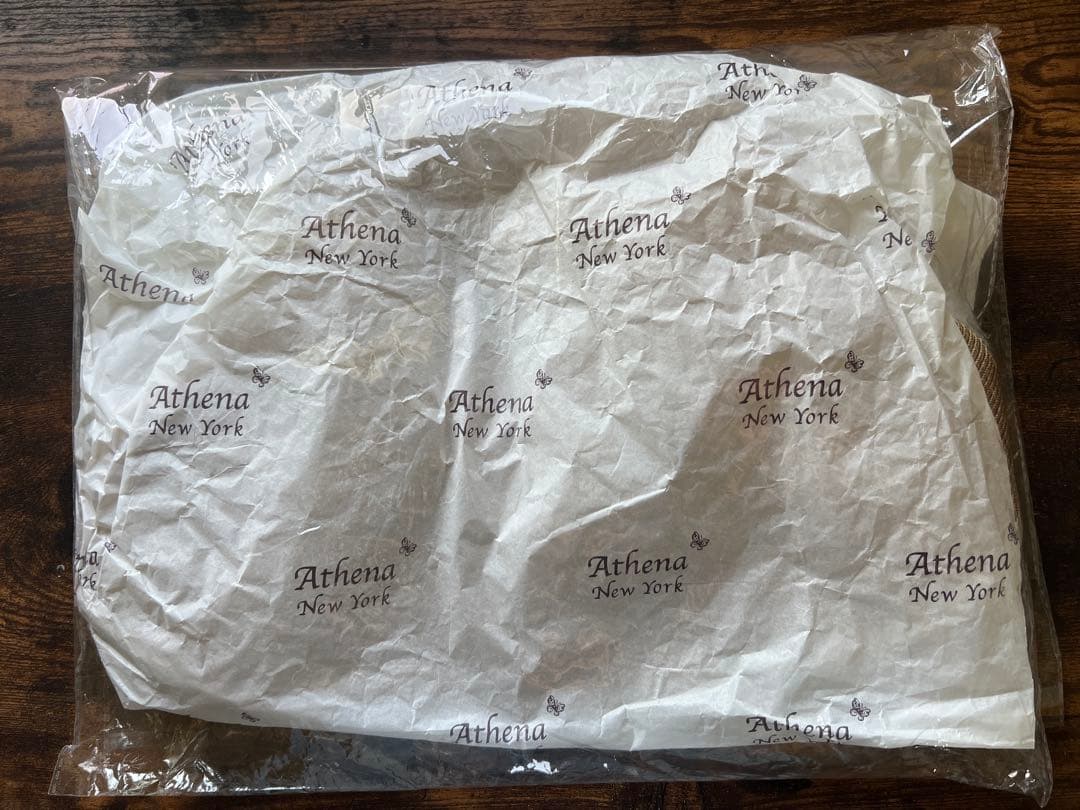 Athena New York アシーナニューヨーク リボン付き麦わら帽子