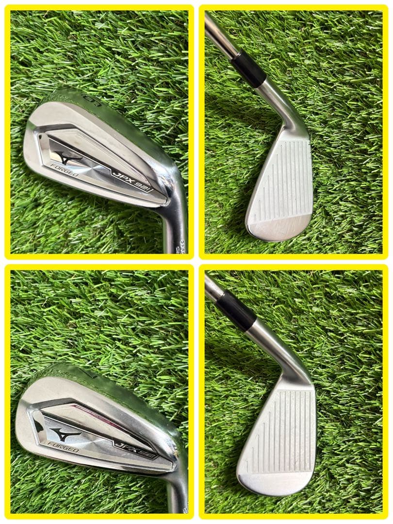 綺麗めミズノJPX921 FORGED アイアンセット5本 ZELOS6