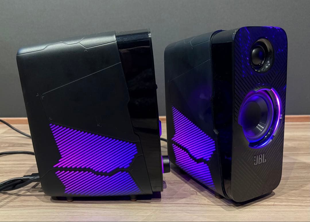 JBL QUANTUM DUO ゲーミングスピーカー　動作確認済み