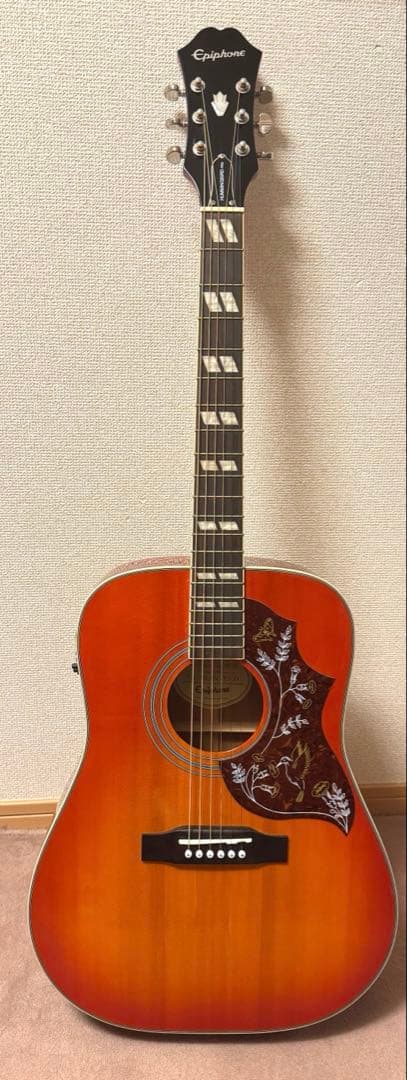 エピフォン　エレアコ　Hummingbird PRO ソフトケース付
