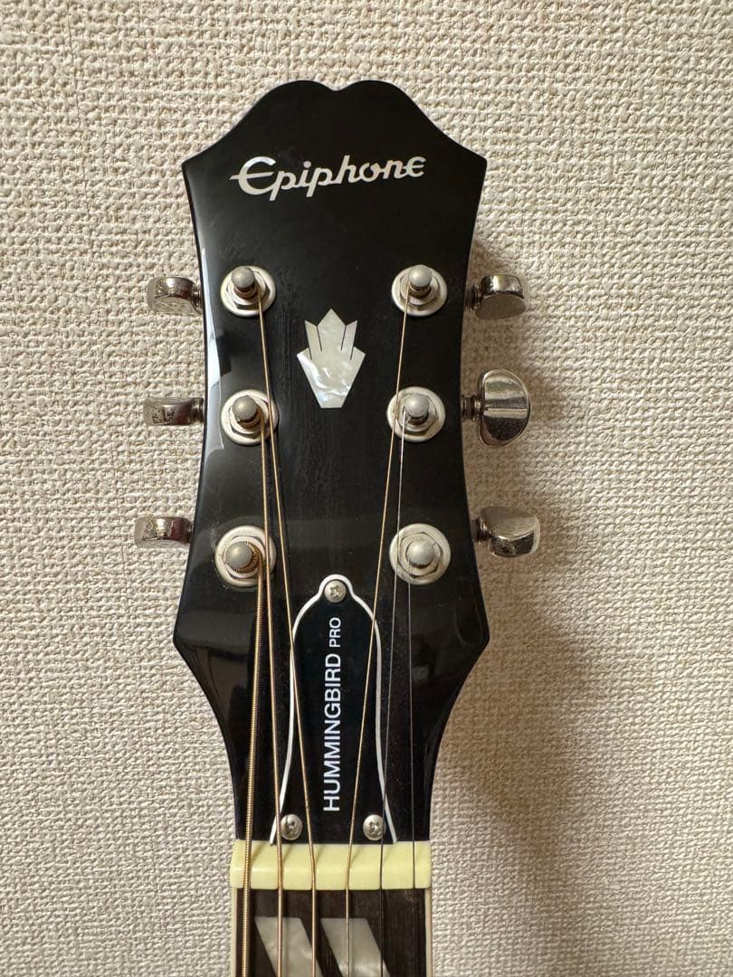 エピフォン　エレアコ　Hummingbird PRO ソフトケース付