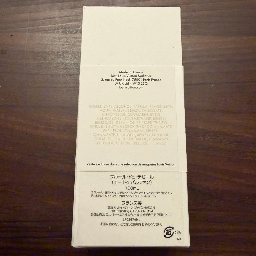 LOUIS VUITTON FLEUR DU DÉSERT 100ml