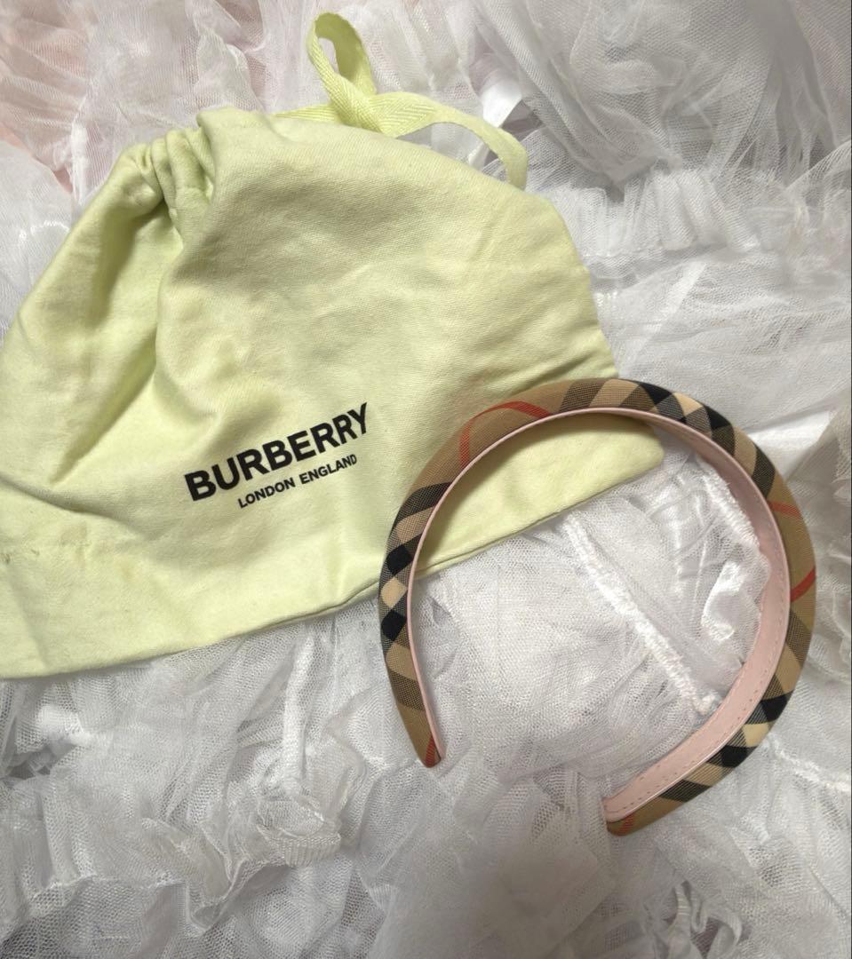 BURBERRY バーバリー カチューシャ ヘアアクセ