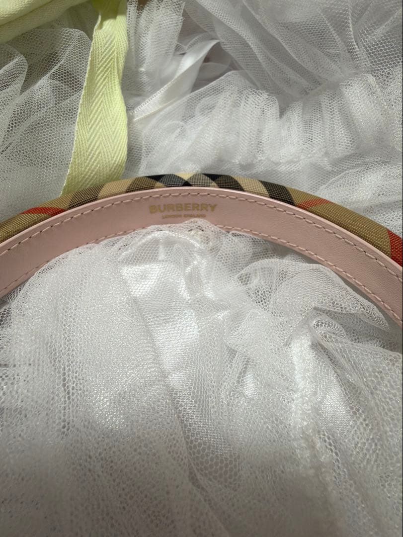 BURBERRY バーバリー カチューシャ ヘアアクセ