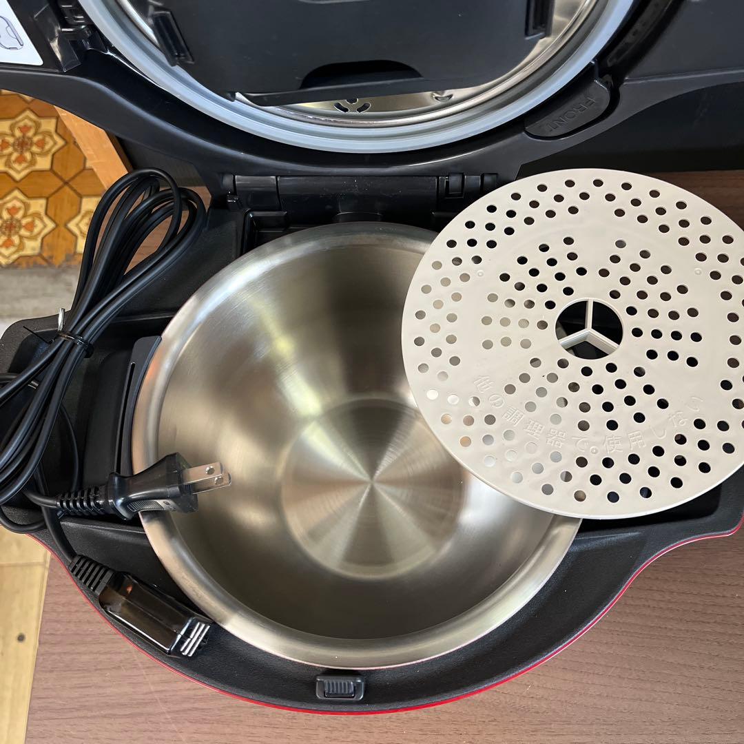 シャープ　ヘルシオ　水なし自動調理鍋　KN-HT99A-R 整理番号A4