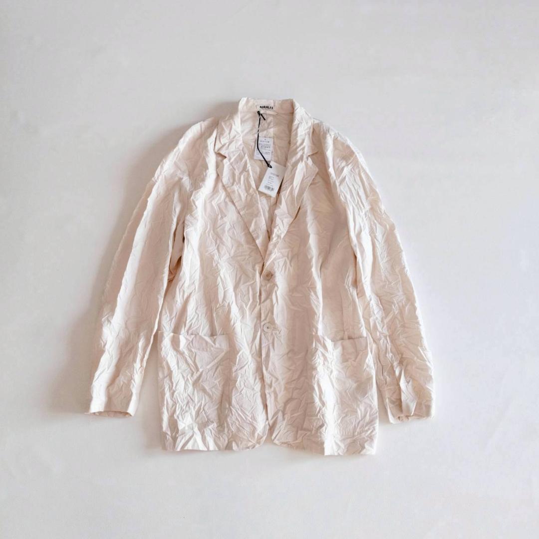 D ⭐️オーラリー　カジュアルジャケット　シワ加工　現行　サイズ4