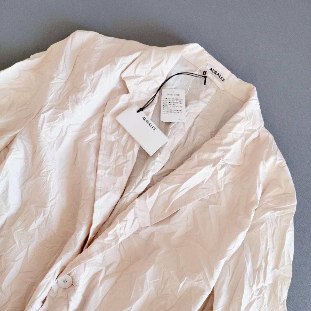 D ⭐️オーラリー　カジュアルジャケット　シワ加工　現行　サイズ4