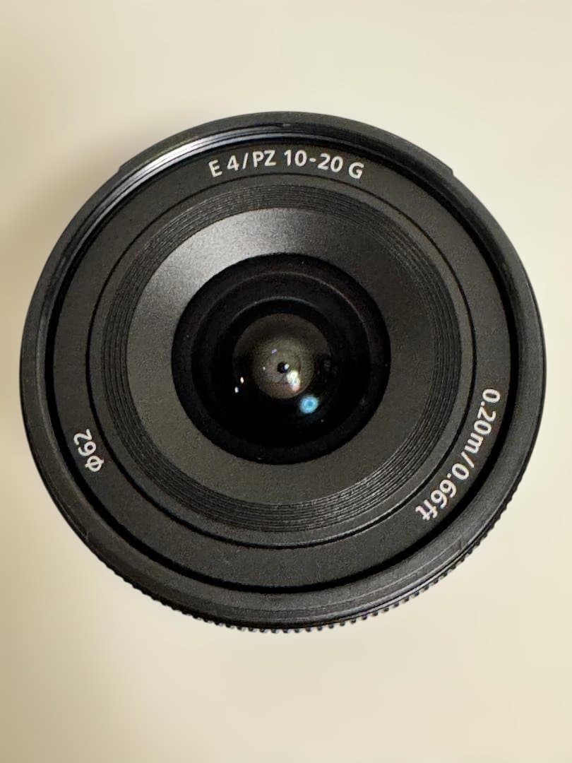 Sony E 4/PZ 10-20 G ズームレンズ SELP1020G