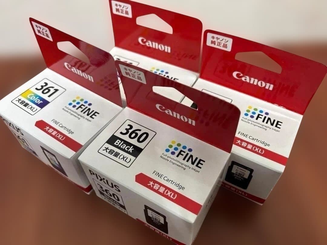 Canon BC-360XL 2個　361XL 2個　大容量タイプ