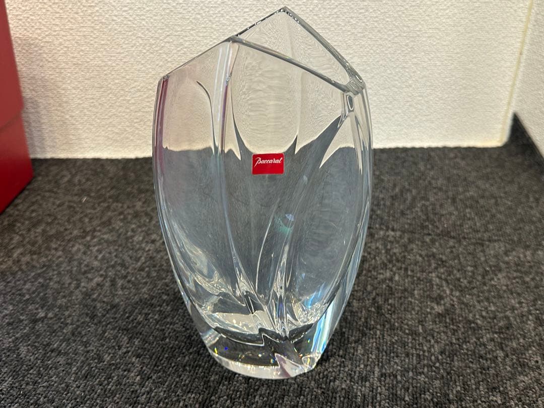 未使用保管 Baccarat バカラ RRIGOT リゴット クリスタル花瓶