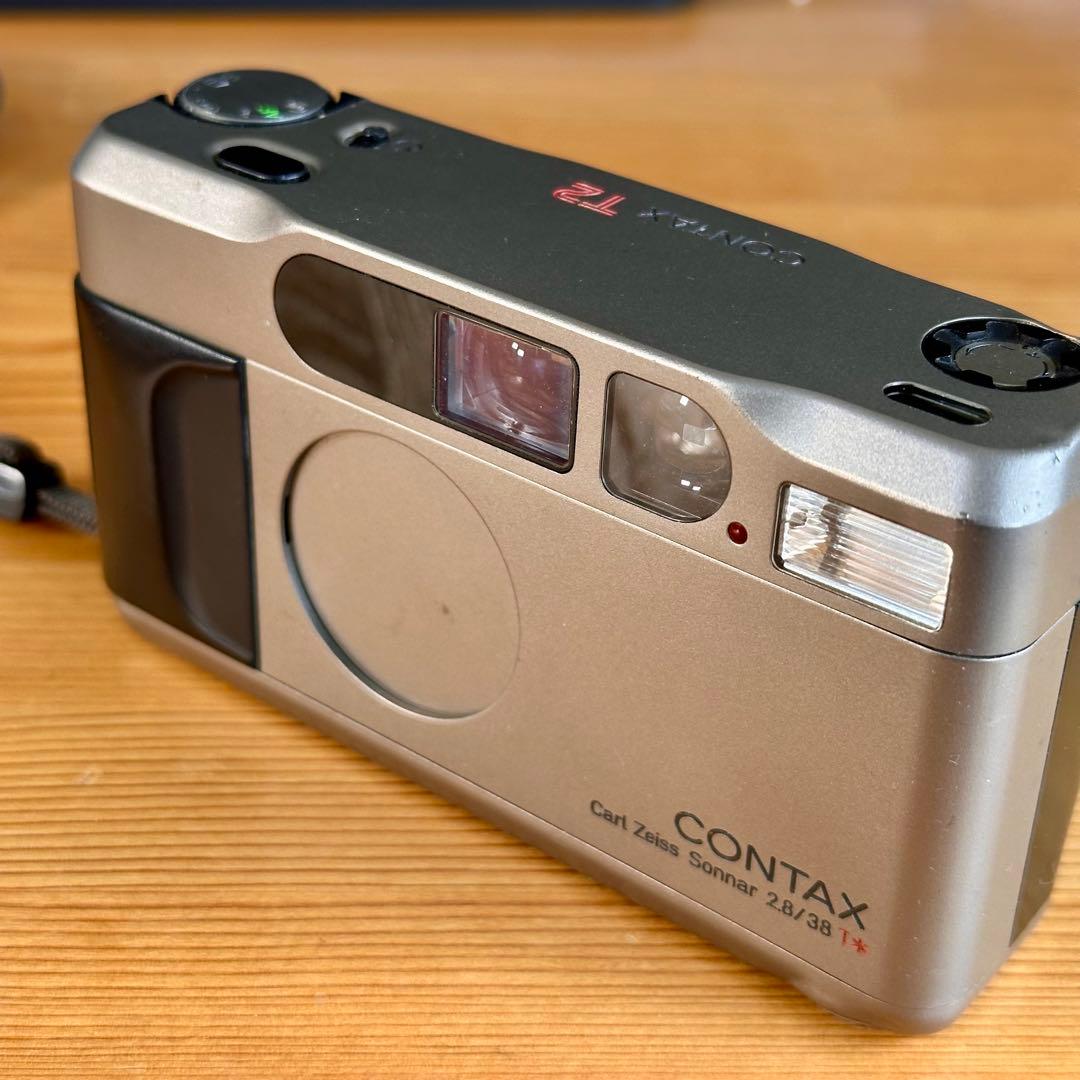 【ジャンク品　箱付き】CONTAX T2 コンパクトフィルムカメラ
