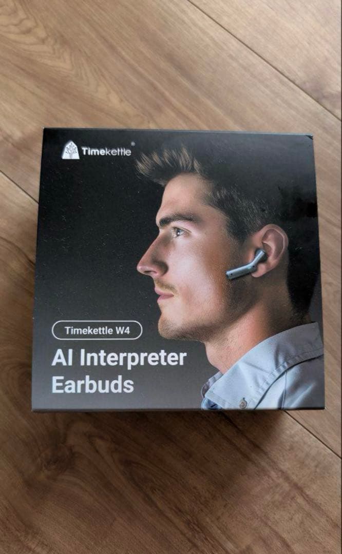 Timekettle W4 翻訳機能付きイヤホン 骨声紋センサー内蔵