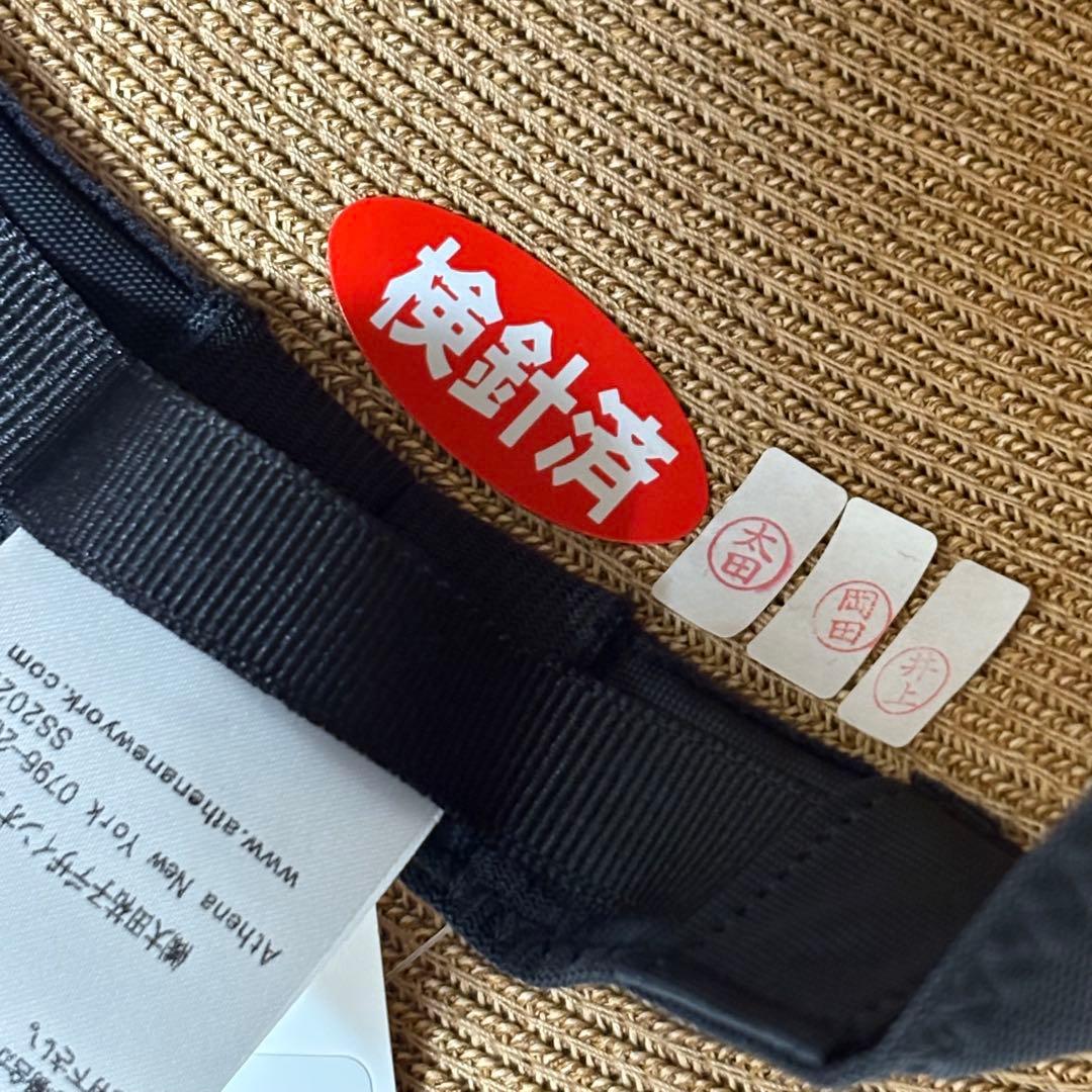 未使用タグ付◆Athena New York CAMILA TANBODYハット