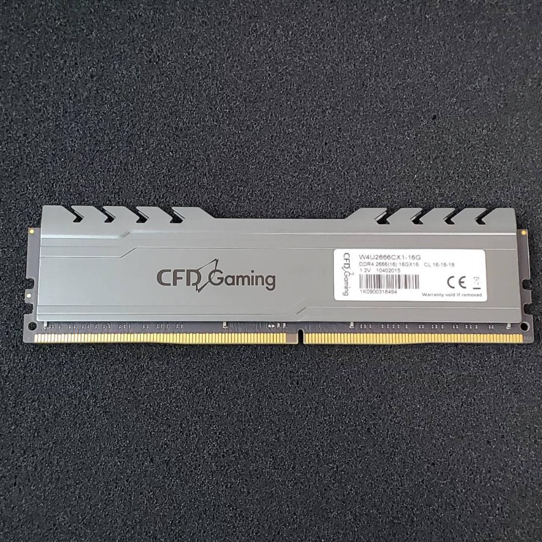 CFD Gaming 16GB DDR4 デスクトップPC用 メモリ 動作確認済