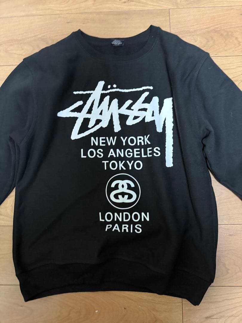M*t様 Stüssy ブラック スウェット Mサイズ