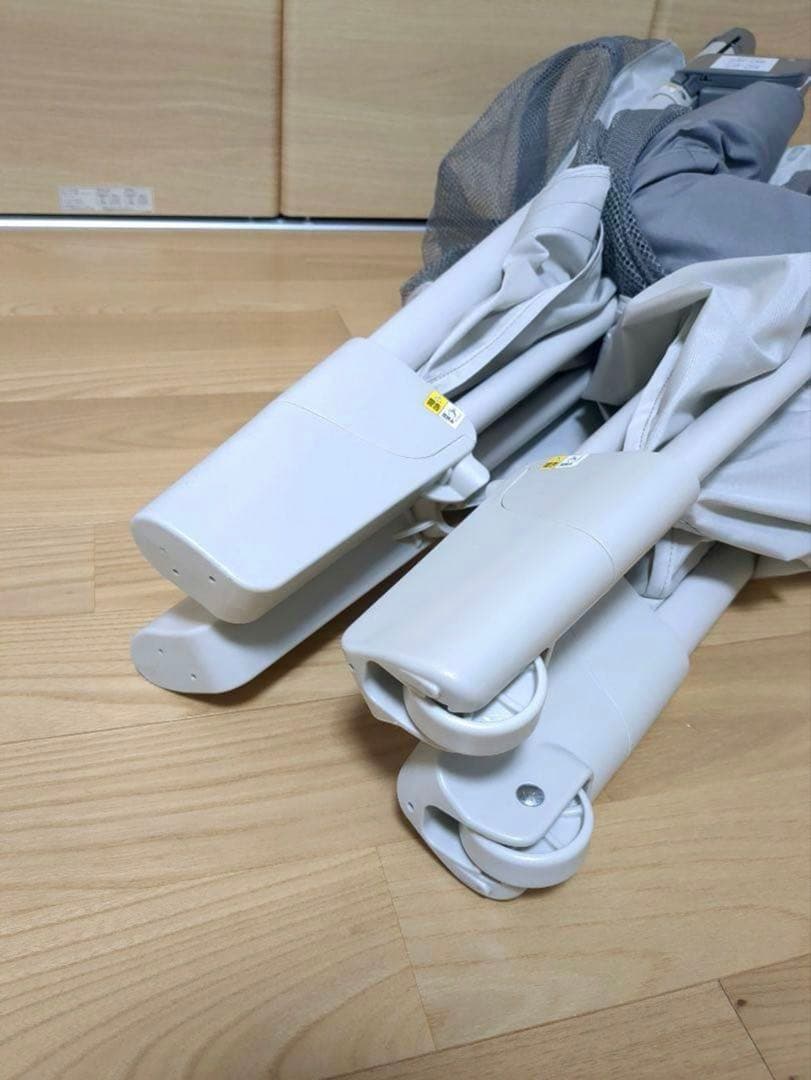 ココネルエアーAB　グレーベアー　ベビーベッド　ベビーサークル