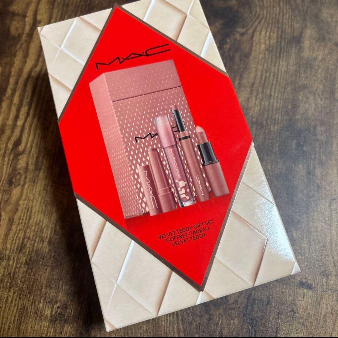 新品★MAC トータリー テディ リップ キット　2025年ホリデー